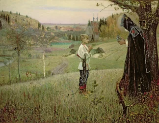 Az ifjú Bartholomaiosz látomása, 1889-90